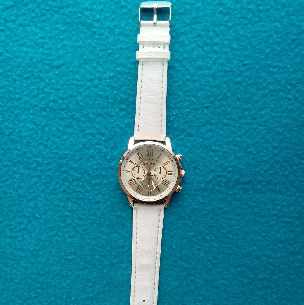 Unisex White Watch
